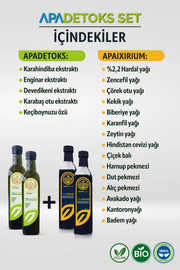 İç Organların Detoksuna Yönelik Bio Kür Seti %100 Bitkisel Apadetoks Apayrı Yaşam
