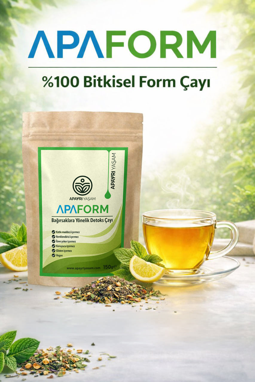 Doğal İçeriklerle Zenginleştirilmiş Apaform Çayı 1 Aylık
