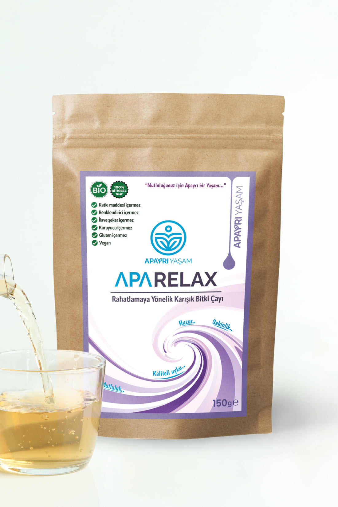 % 100 Bitkisel Çay Karışımı APARELAX